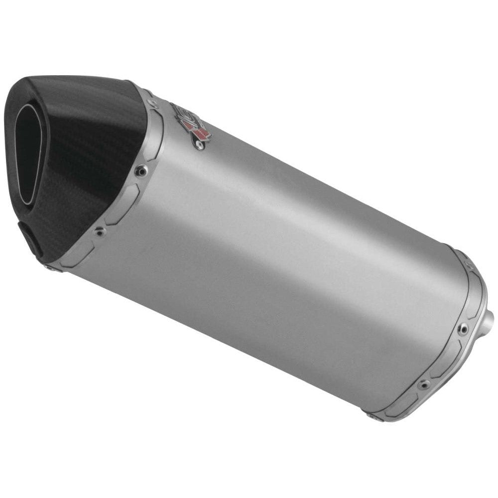 Lextek Exhaust Silencer Left Side Polished - RP1LGL