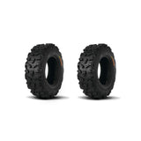 Juego de dos neumáticos radiales traseros Kenda K587 Bearclaw HTR (8 capas) [26x9R-12]