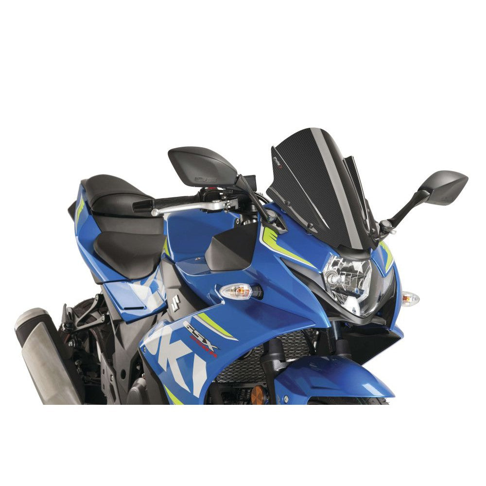 Puig Universal Windshield Racing Carbon Fiber - 9722C