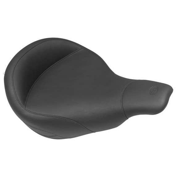 Mustang Vintage Super Solo With Driver Backrest and Recessed Rear Passenger Seat Black 76083