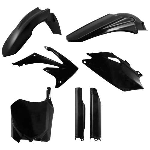 Acerbis Black Full Plastic Kit for Honda - 2198000001