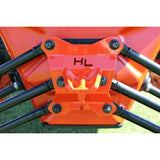 Gancho de remolque trasero rojo de elevación alta para modelos Can-Am TOWHK-CMX3-R1