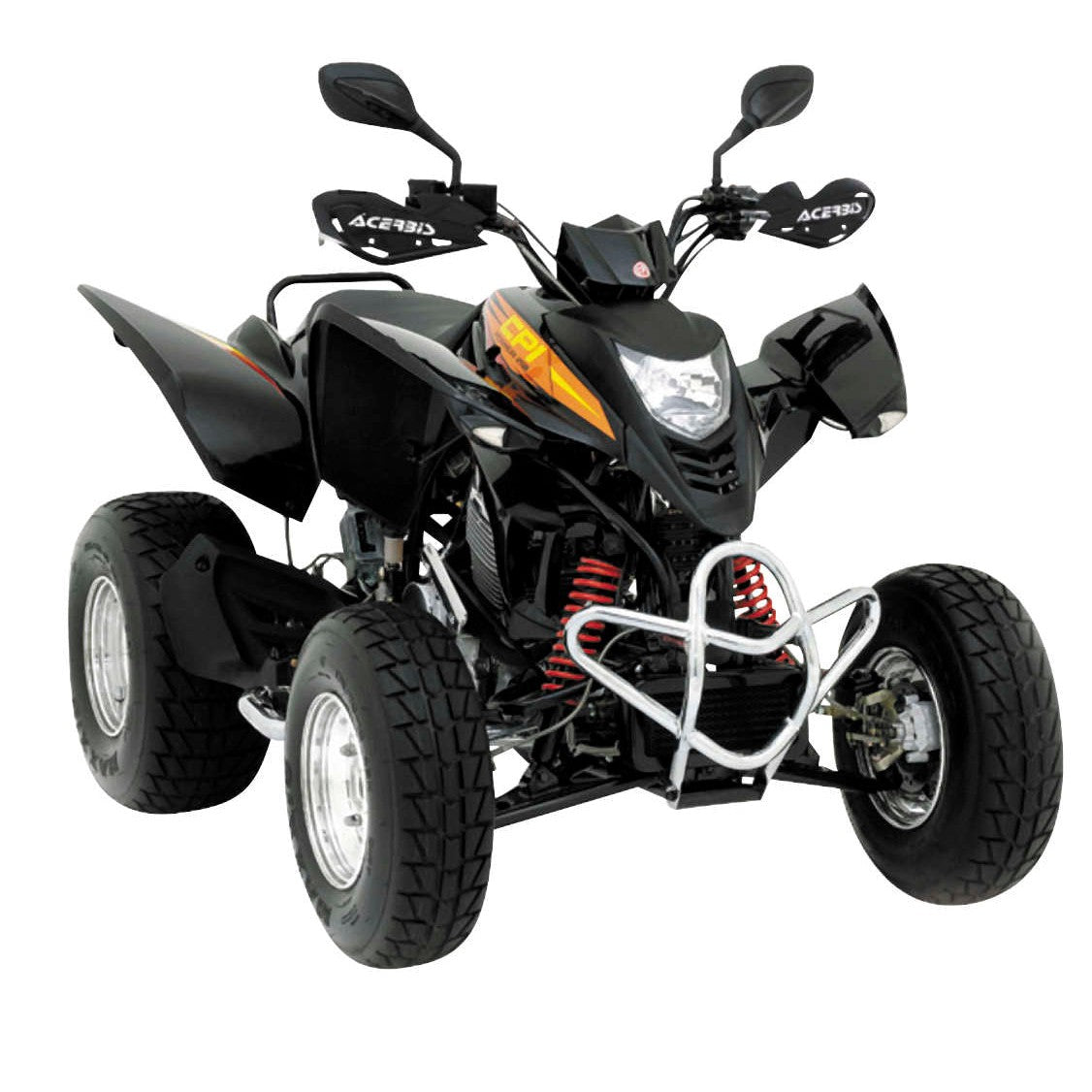 Acerbis Black Uniko ATV Handguards - 2048960001