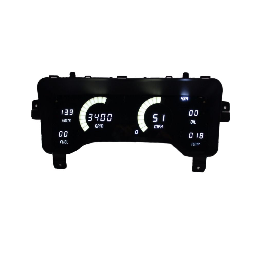 Intellitronix 1997-2006 Jeep TJ LED Digital DP6014 - White