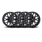 ITP Set of Four SS316 Alloy Aluminum Wheels 12x7 4/4 2+5