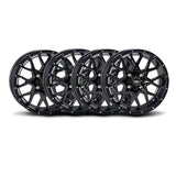 ITP Set of Four SS316 Alloy Aluminum Wheels 12x7 4/4 2+5