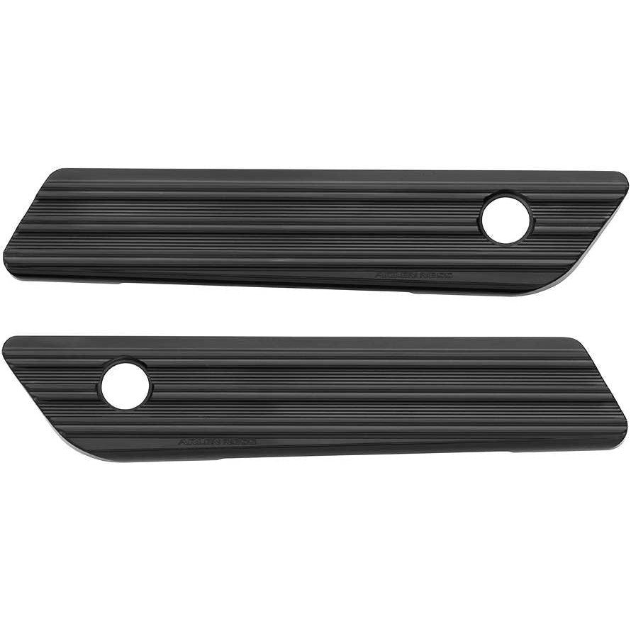Arlen Ness Black 10-Gauge Saddlebag Latch Cover 03-603