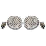 Insertos de intermitentes tipo bala de lujo Letric Lighting, color ámbar 1157