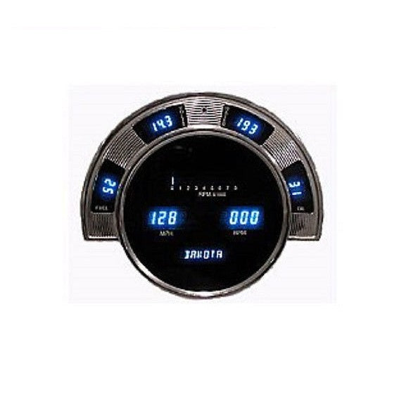 Dakota Dash 5 Gauge Cluster Custom Mounted System Kit VFD3-ORIG-5
