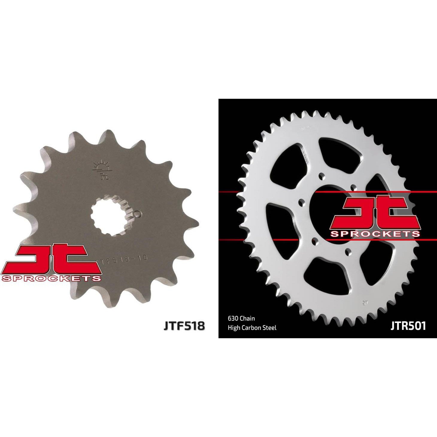 Front & Rear Sprocket Kit for KAWASAKI GPZ750-Z750 L3-L4 Sport 82-87 JT Sprockets