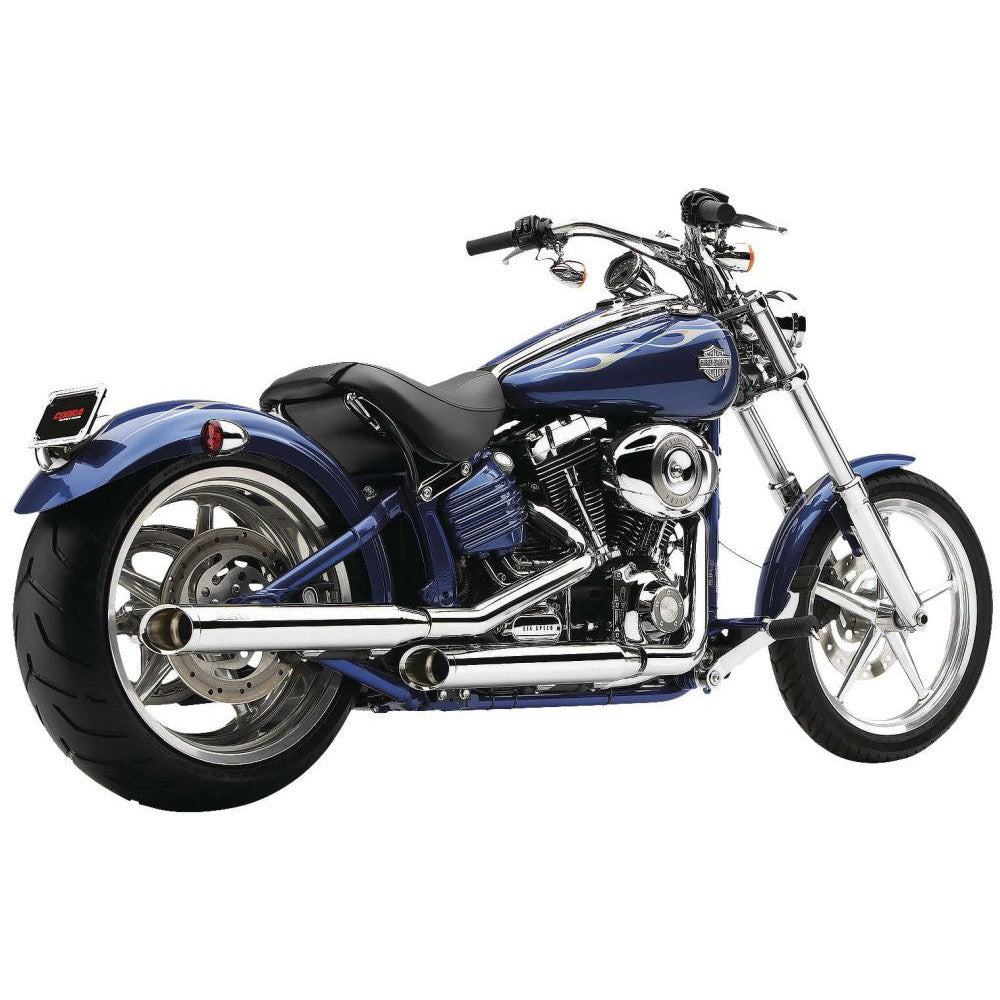 Cobra 3" Slip-On Mufflers with Tip Chrome - 6003