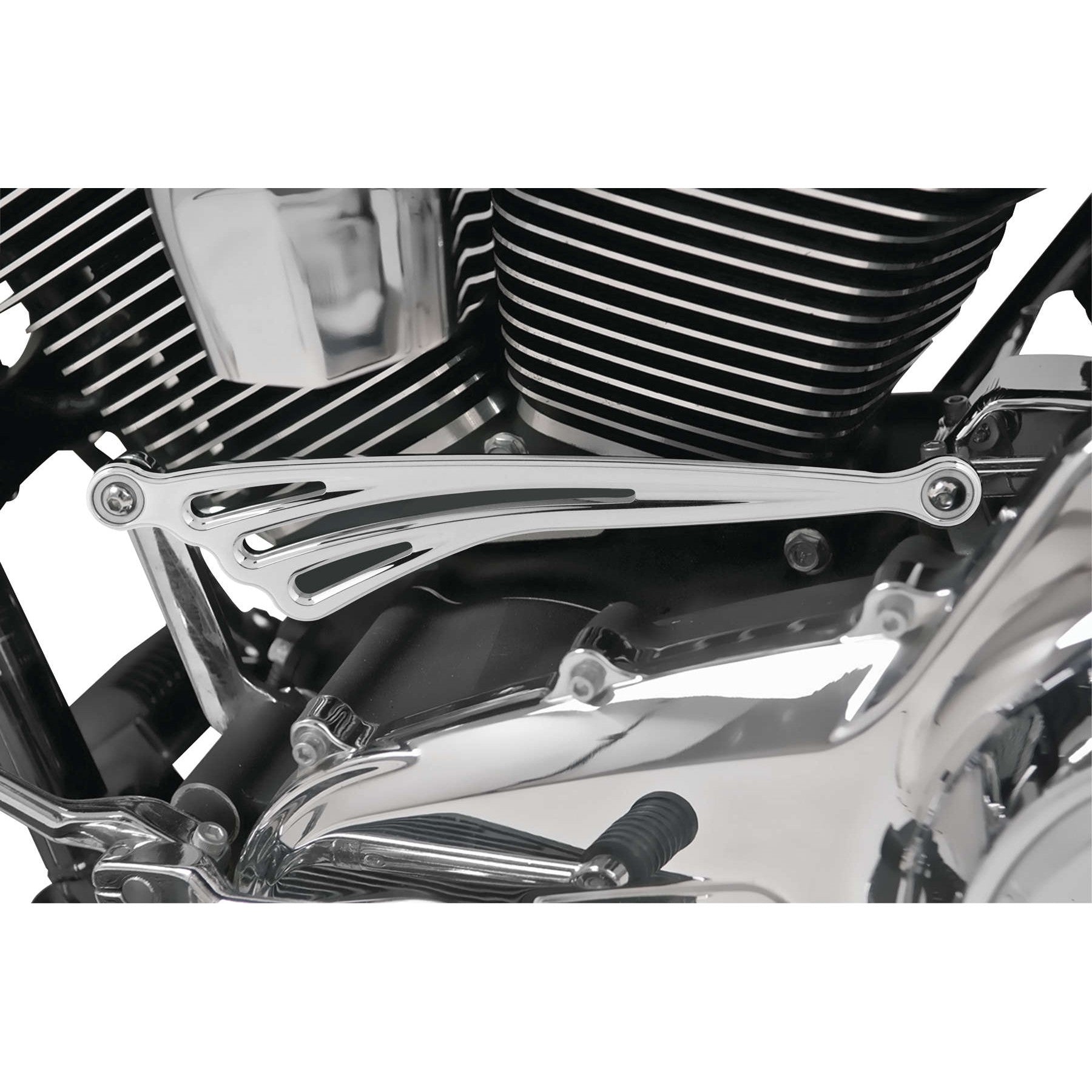 Arlen Ness Chrome Deep Cut Flat Shift Linkage for Harley Touring FLH/T 84-16 New