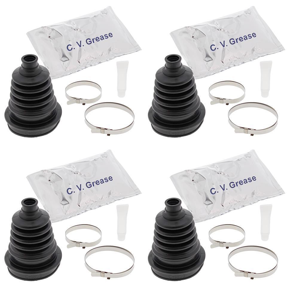 Complete Front Inner & Outer CV Boot Repair Kit LT-F400F Eiger 4wd 03-04 For Suz