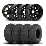 ITP Delta Steel 14" Wheels And Mud Lite Tires [30x10-14]