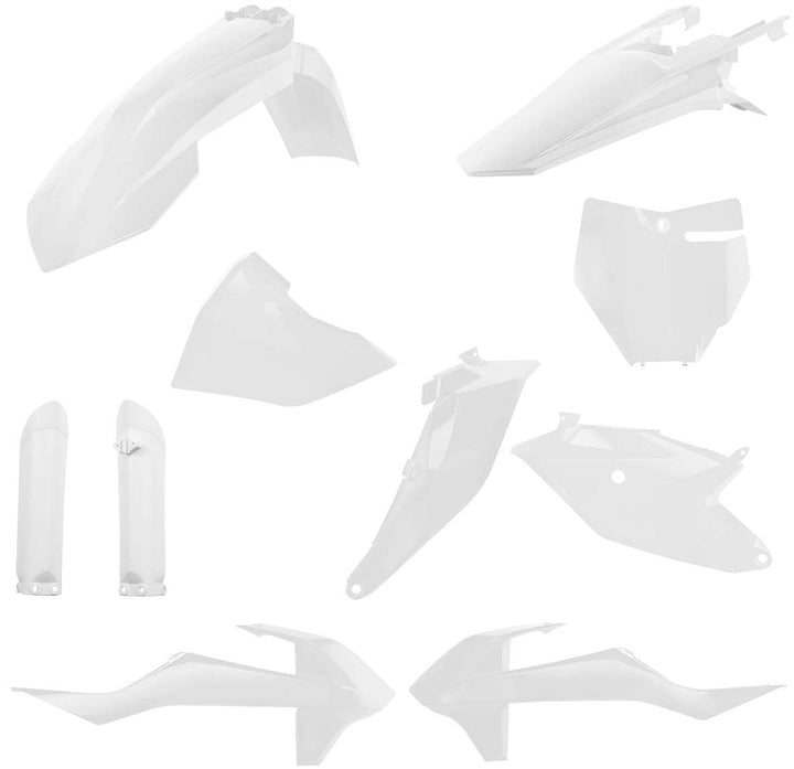 Acerbis White Full Plastic Kit for KTM - 2686020002