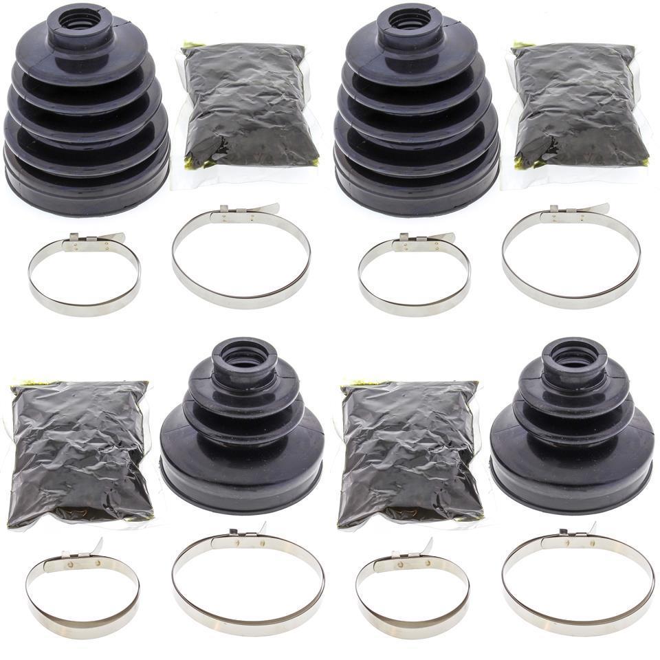 Complete Rear Inner & Outer CV Boot Repair Kit for Kawasaki TERYX 750 4X4 2013