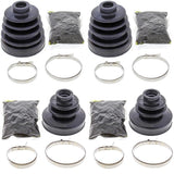 Complete Rear Inner & Outer CV Boot Repair Kit for Kawasaki TERYX 750 4X4 2013