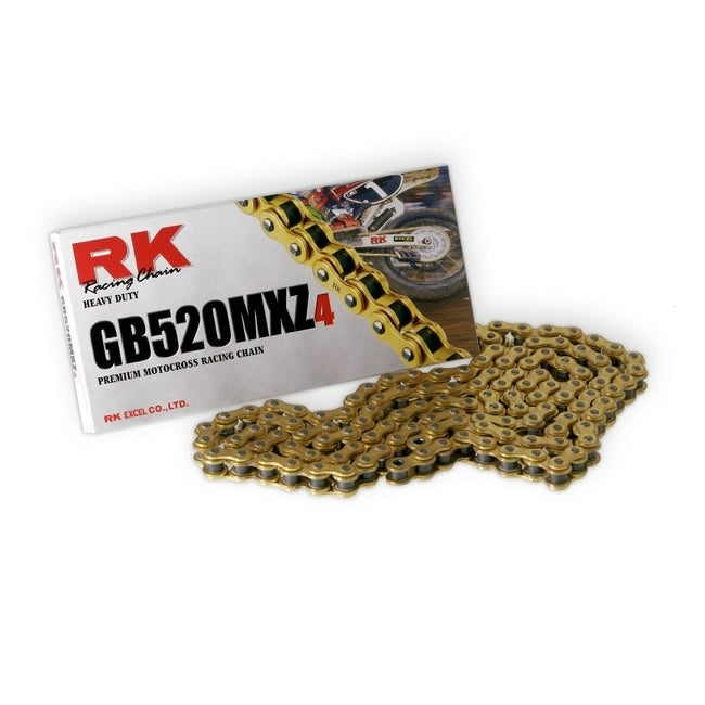 RK GB520MXZ4 Gold Heavy-Duty Chain 140 links for ATV/UTV