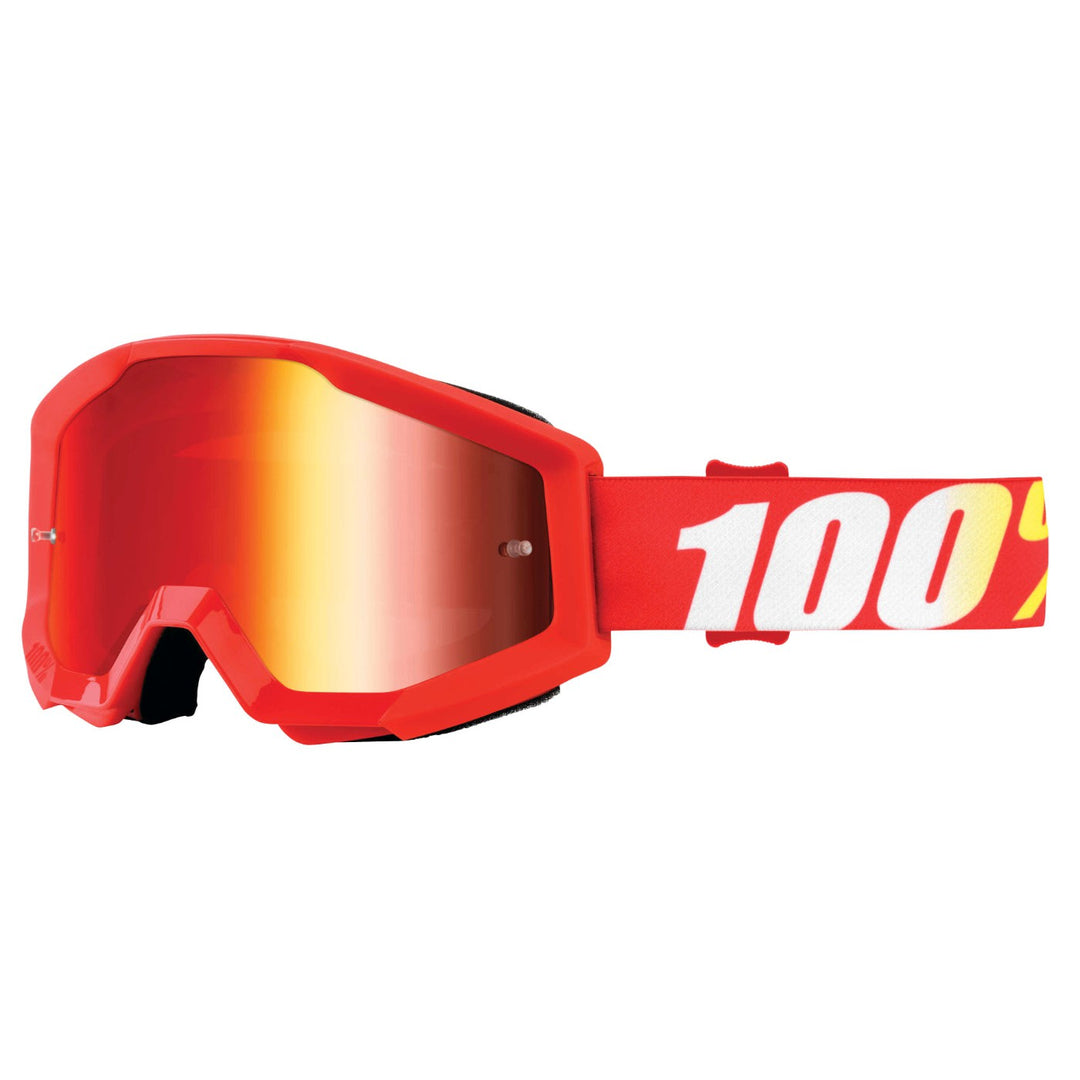 100% Gen1 Strata Goggles Furnace with Red Lens - 50410-232-02