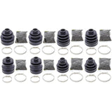 Complete Front & Rear Inner & Outer CV Boot Repair Kit KVF750 Brute Force 05-07