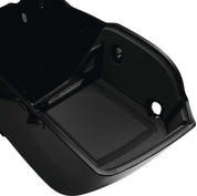 Hardstreet Ryt-There Saddlebag Shelf Set Flat Single-Hinge Charcoal - HSL-1035-SBSH-IN-BB
