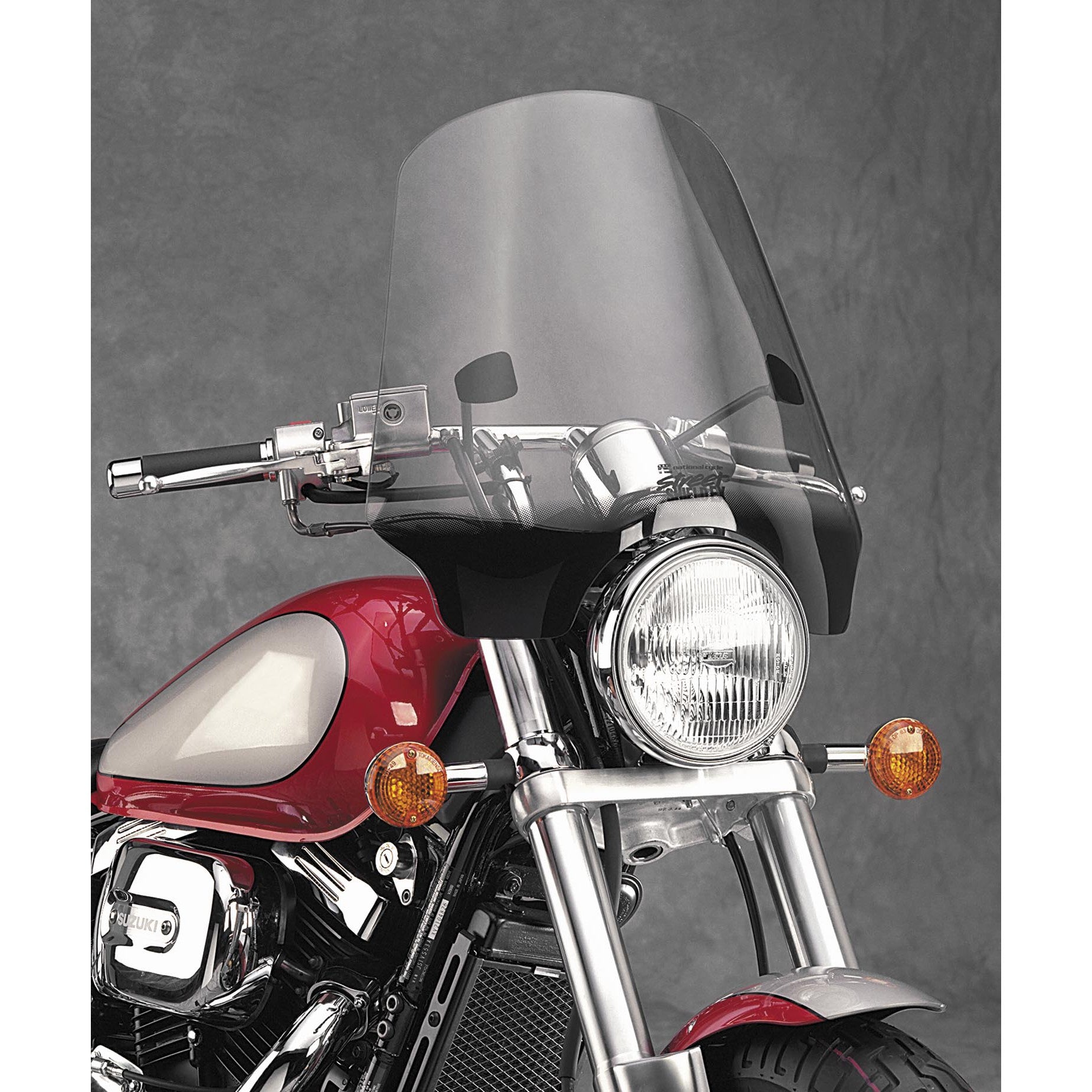 National Cycle Street Shield Ex Smoke 1" N2568-01