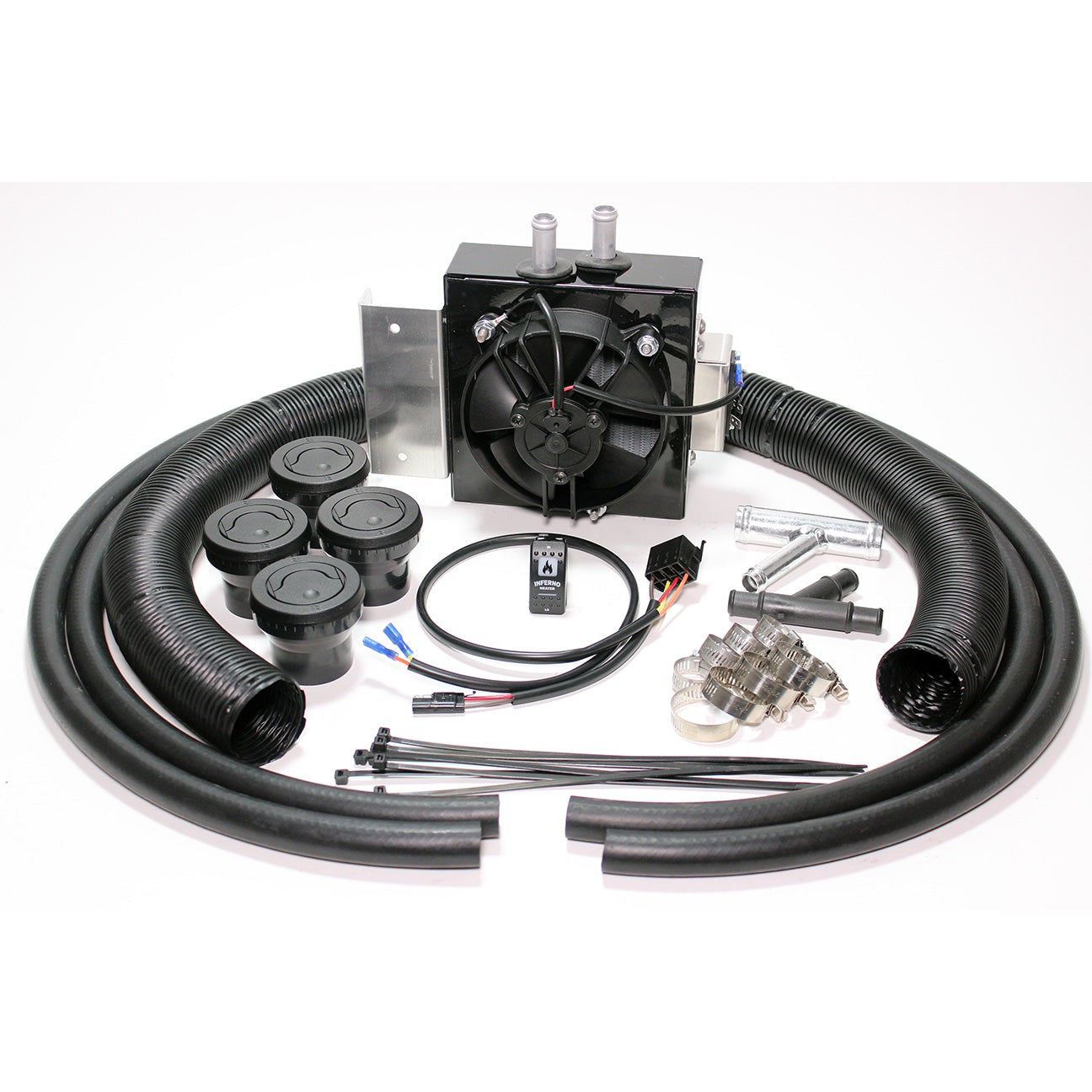 Inferno Cab Heater Kit with Defrost For 2018-2020 Arctic Cat Textron Wildcat XX