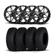 ITP Tornado 15" Matte Black Wheels And Coyote Tires [32x10R-15]