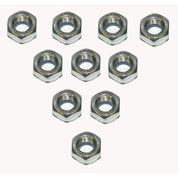 WSM Nylon Lock Nut 8mm Stainless - Pack Of 10 014-702