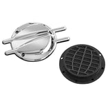 Kuryakyn Chrome Stinger Trap Door For Standard Hypercharger Air Cleaners 8498