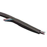 KURYAKYN - ENVOLTURA DE CABLE REDONDA NEGRA DE 3/8 PULGADAS Y SEIS PIES DE LONGITUD PARA HARLEY 1991