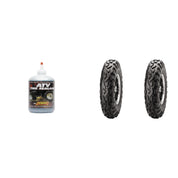 Set of 2 ITP Bajacross Radial Front Tires 26x9R-12 8-ply with QUADBOSS Sealant