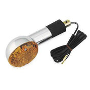 Turn Signal and Lens For Suzuki LS650 Savage 1986-1988 Rear Left Chrome
