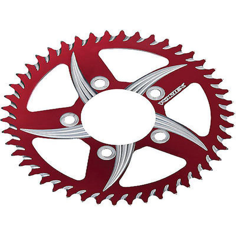 VORTEX 427ZR-42 CAT5 Red Rear Aluminum Sprocket 530 ZX14 ZX14R 2006-2016