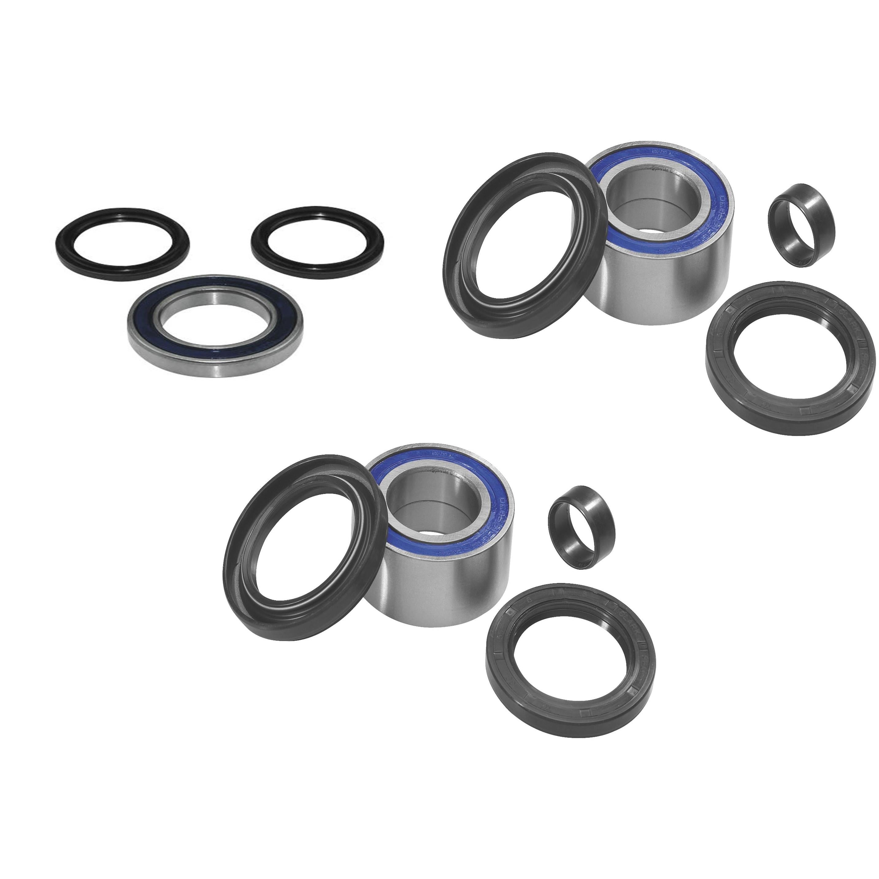 QUADBOSS Front and Rear Wheel Bearing Kits for Polaris Predator 90 2003