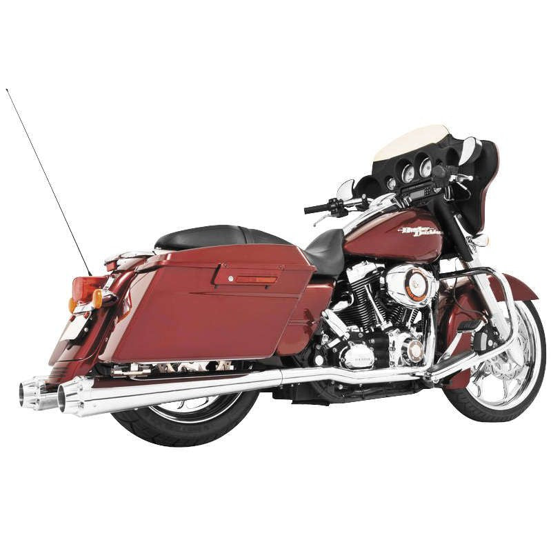 Freedom Performance American Outlaw Series Slip-On Exhaust 4.5" Chrome - HD00623