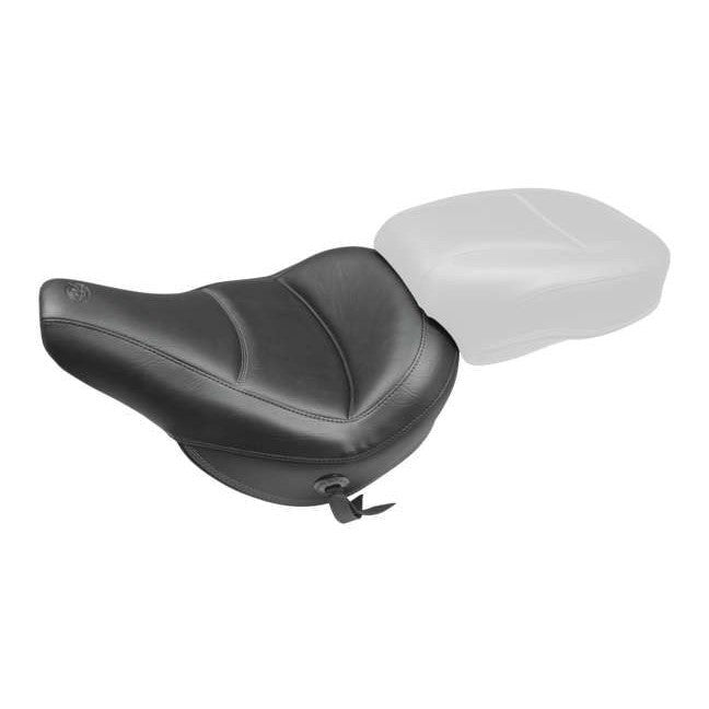 Mustang Standard Touring Seat With Backrest Black 75880