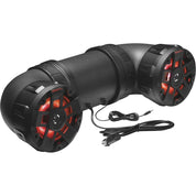 Boss Audio Systems 6.5" Bluetooth Sound System with RGB Black Plug-and-Play