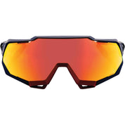100% Speedtrap Sunglasses Soft Tact Flume with HiPer Red Mirror Lens - 61023-139-43