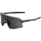 100% S3 Performance Sunglasses Matte Cool Grey with Smoke Lens - 61034-007-57
