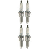Set of 4 NGK Standard Spark Plugs for Yamaha GRIZZLY 700 2008-2007 Engine 700cc