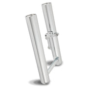 Arlen Ness Hot Fork Legs Lower Sliders Single Side Smooth Chrome Harley 00-07 FL