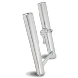 Arlen Ness Hot Fork Legs Lower Sliders Single Side Smooth Chrome Harley 00-07 FL