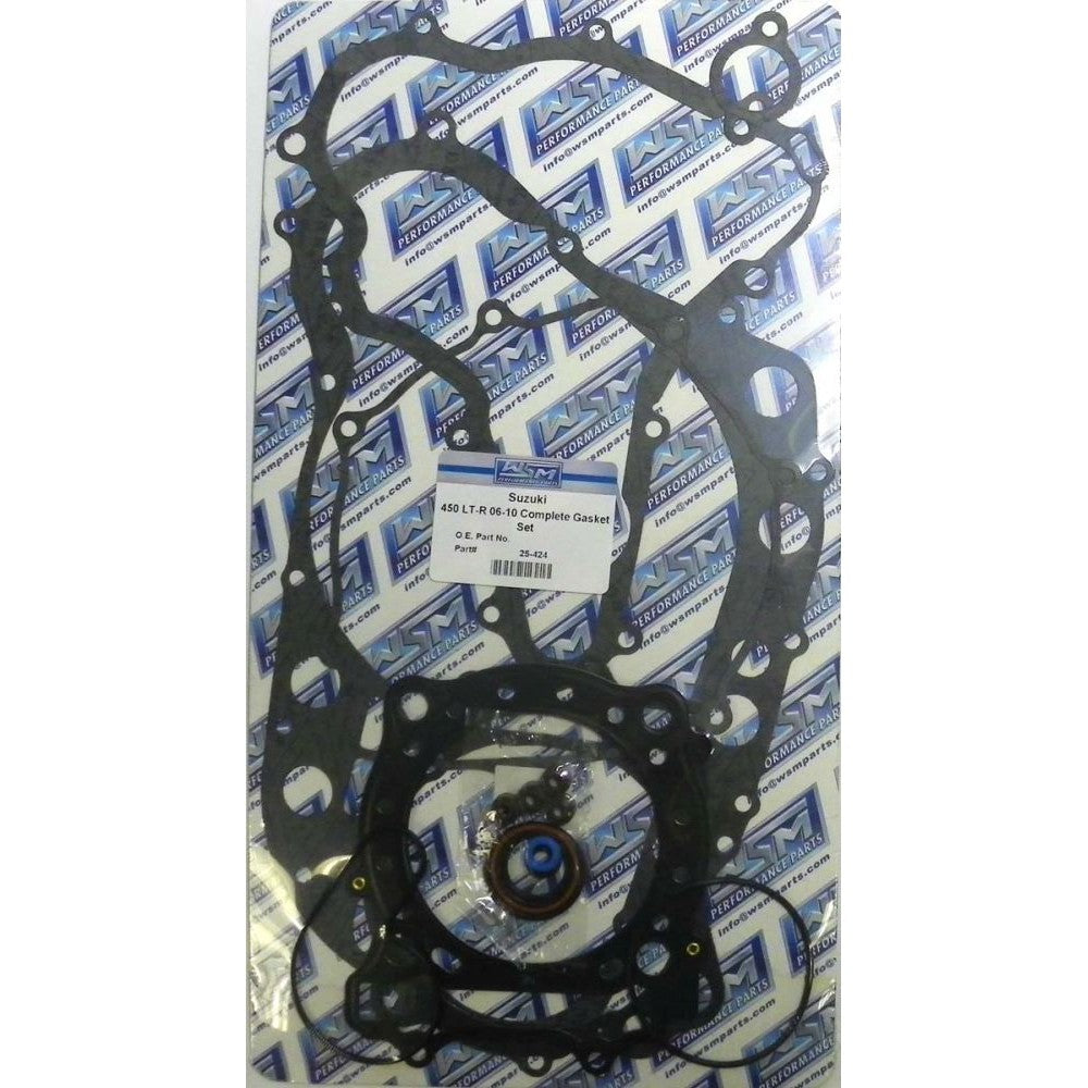 WSM Complete Gasket Kit For Suzuki 450 LT-R 06-09 25-424