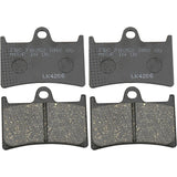 Kit de pastillas de freno delanteras EBC FA252 para Yamaha FJR1300 ABS 2004-2005