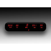 Intellitronix 5 Gauge Universal Digital Panel DP10001 - Red