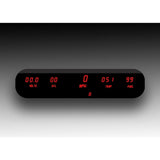 Intellitronix 5 Gauge Universal Digital Panel DP10001 - Red