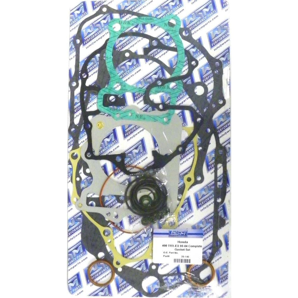 WSM Complete Gasket Kit For Honda 400 TRX-EX 99-04 25-140