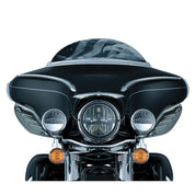 Kuryakyn 4-1/2" 4.5 Phase 7 LED Passing Lamps Harley Touring Softail 2005-2017