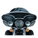 Kuryakyn 4-1/2" 4.5 Phase 7 LED Passing Lamps Harley Touring Softail 2005-2017